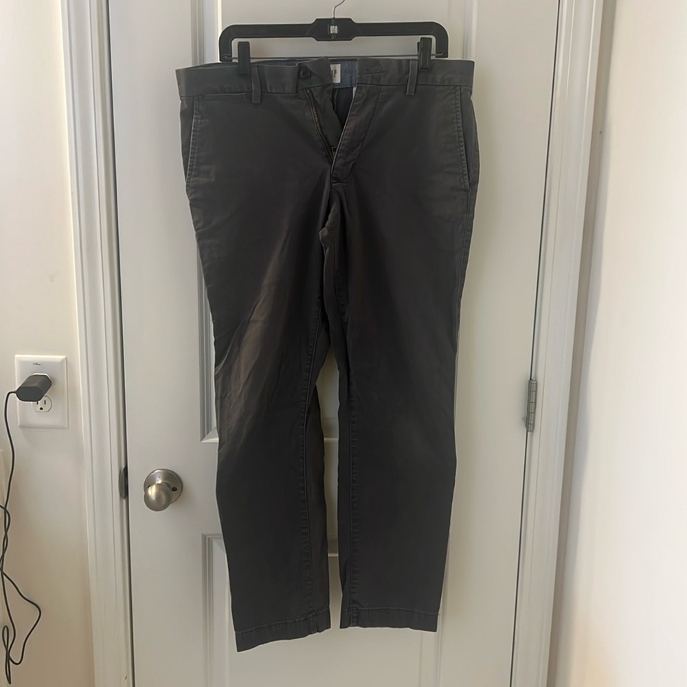 Gray GAP slim fit chinos size 32x30